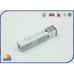 Eye Cream Packaging Folding Box Silver Paper Reverse Uv Coating for sale