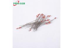 China High Temperature NTC Single Ended Glass Thermistor supplier
