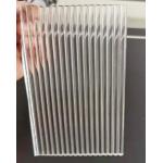 3mm-15mm Polished Edge Customized Patterned Glass for Office and Windows for sale