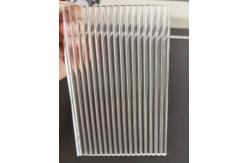 China 3mm-15mm Polished Edge Customized Patterned Glass for Office and Windows supplier