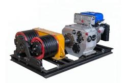China Double Drum JJM5SQ Cable Winch Puller Winch Pulling Rope With 5T Load Capacity supplier