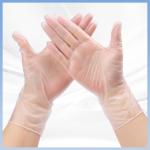 Disposable PVC Transparent Gloves Oilproof Food Grade Disposable Gloves for sale