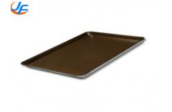 China RK Bakeware China Custom 600 X 400 Aluminium Baking Tray Sheet Cookie Pan supplier