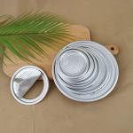 Wrinkle Alum Foil Food Grade 153mm Easy Peel Off Lid for sale