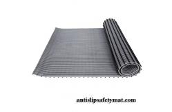 China Drain Water PVC Grid Swimming Pool Anti Slip Mats 90cm To 120cm Width supplier
