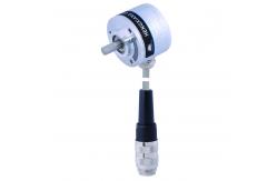 China 8mm Solid Shaft Absolute Optical Encoder External Diameter 51mm 4096 Steps Per Turn supplier