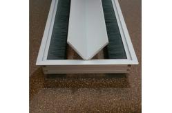 China Hidden Table Top Both Side Open Aluminium Table Cable Management Box Outlet Box supplier