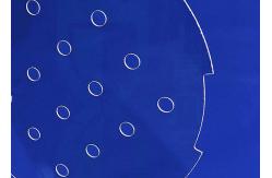 China 40/60 92% Transparent Quartz Glass Substrate With Laser Drill Holes supplier