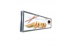 China LCD Double Sides Ceiling Mounted Advertising Window Display Android7.1 supplier