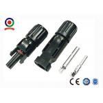 UV Resistant Solar Panel Connectors Male And Female Connectors High Current Carrying Capacity for sale
