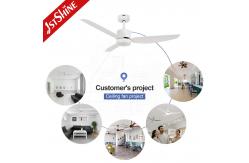 China DC Ceiling Fan With Remote Control Plastic Blades High-Speed supplier
