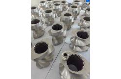 China Bimetallic Screw Elements For Small Plastic Injection Molding Machine supplier