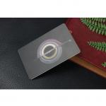 Customized Mold Free RFID Blocking Cards Ultra Thin 0.76mm Portable for sale