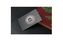China Customized Mold Free RFID Blocking Cards Ultra Thin 0.76mm Portable supplier