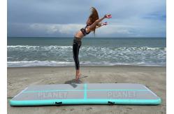 China 20cm Thickness 3m 6m 8m 10m Inflatable Air Track Gymnastics Tumbling supplier
