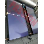 Blue Film Flat Plate Collector Solar Water Heater Pitched Roof Very Safe for sale