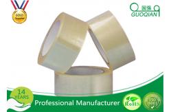 China Bopp Self Adhesive Tape Strong Solvent Acrylic Adhesive Clear Packaging Tape supplier