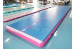 China 9x2x0.2m Double Wall Fabric Inflatable Air Track For Home Training supplier