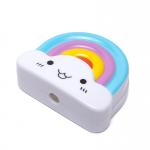 KID SAFE PATENT Hot Selling Cheap Horse Baby Cute  Fancy Custom Rainbow School Manual Single Hole Animal Pencil Sharpene for sale