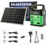 Home Indoor Solar Panel Charging LED Light Camping Portable Power 3.7V*3Pcs for sale