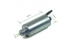 China Tubular Push Pull Solenoid 24V For Automatic Ticket Machine supplier