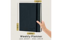 China 100gsm Custom Academic Planner Softcover Case Bound Monthly Tabs supplier