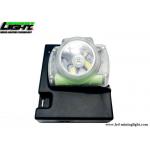 1W 13000Lux Waterproof IP68 6.8Ah LED Miners Cap Lamp for sale