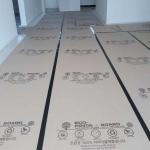 Coating Project Hardwood Floor Protection Cardboard Customization Kraft Paper Roll for sale
