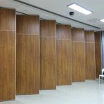 Restaurant Retractable Customized Folding Partition Walls Modern And Contemporary for sale