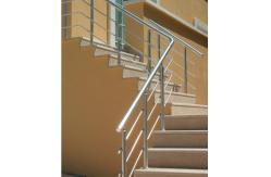 China Indoor Aluminum Extrusion profile For Hand Railings Anodized supplier