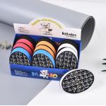 Oval Eva Sponge Felt Chalkboard Eraser blackboard wiper with Magnetic back