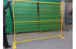 China Construction Site 6ft Height Powder Coated Temporary Fence 9.5ft Width supplier