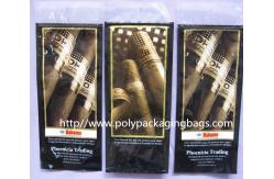 China SGS Certificate Cigar Humidor Bags Pouches / Zipper Resealable Cigar Pouches supplier