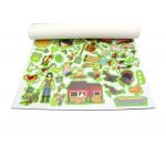 Custom Sticker Book Printing , Fancy Self Adhesive Reusable Sticker Pad OEM