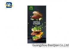 China CMYK Offset Printing Posters 3d Lenticulares Food / Drinking Advertising supplier