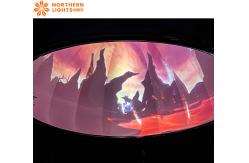 China 3D Dome Projection Simulator Cinema Immersive Projection For Museum supplier