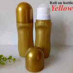 Brown Roller Bottles Bulk Medical Reusable Roll On Deodorant Bottles for sale