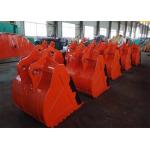 1CBM 1.5CBM 2CBM Rock Excavator Buckets Q345B Hardox450 Material for sale