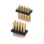 Custom 2.54mm Pitch Spring Loaded Pogo Pin Connector Dip Type  Female Header 10 Pin for sale