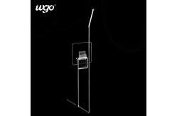 China Damage Free Self Adhesive Mounted Wrapping Paper Roll Holder Clear supplier