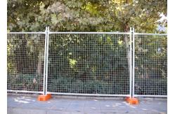 China Electric Galvanized W2.4m Temp Construction Fence supplier
