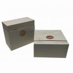 Custom Size Paper Gift Packaging Boxes Cardboard Tea Coffee Packaging Box for sale