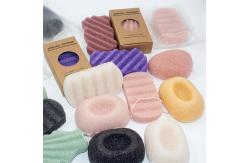 China Dry Dim Facial Cleansing Sponge Environmentally Friendly supplier