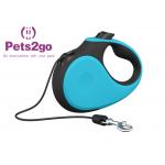 Solid Pattern 146*101*32mm Nylon Retractable Pet Leash for sale