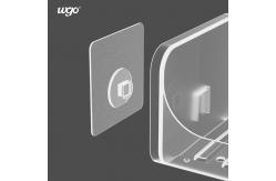 China No Drilling Required Wall Mounted Soap Holder , No Residue Soap Dish Holder supplier