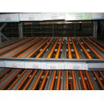 Q235 Steel Carton Flow Racks Warehouse Storage Flow Through Racking