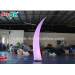 2.5m Inflatable Tusk Lighting Decoration With 16 Color Changing Lights for sale