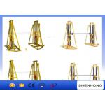 Free - Standing Cable Drum Jacks 219Kg Manual Hydraulic Reel Jack Stands for sale
