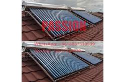 China Rooftop Presssure Solar Water Heater 300L Compact Heat Pipe Solar Heating System supplier
