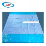 Custom Split Impervious U Drape For Patients Surgery